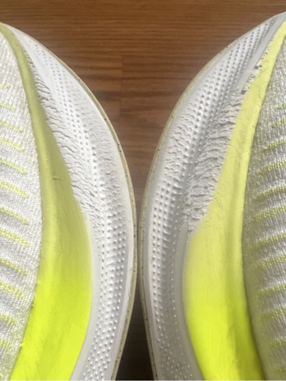 Nike ReactX Infinity Run 4 Men’s 8 Sneaker White Light Lemon Twist - Picture 7 of 12